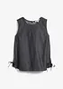 Top en jean de coton, bonprix
