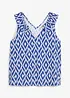 Blouse sans manches en viscose fluide, bonprix