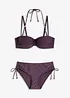 Bikini balconnet (ens. 2 pces) avec paire de bretelles dos nu supplémentaire, bonprix