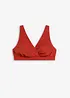 Haut de bikini brassière avec col en V, bonprix