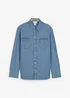 Chemise en jean 100% coton, bonprix
