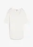 T-shirt long en viscose douce, bonprix