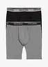 Lot de 2 boxers longs en coton extensible, bonprix