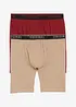 Lot de 2 boxers longs en coton extensible, bonprix