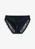 Slip en polyamide brillant avec dentelle, bonprix