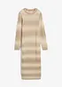 Robe pull longue et douce en laine mélangée, bonprix