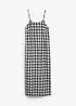 Robe à fines bretelles en flanelle 100% coton, bonprix