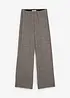 Pantalon palazzo aspect maille, bonprix
