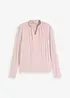 T-shirt blouse à col montant, bonprix