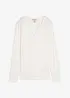 T-shirt manches longues en viscose extensible, bonprix