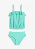 Tankini bandeau (ens. 2 pces) avec bretelles multipositions, bonprix