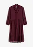 Robe en jersey et mesh, bonprix