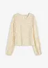 T-shirt en dentelle, bonprix