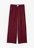 Pantalon texturé en viscose mélangée, bonprix