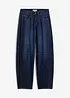 Jean balloon taille mi-haute, super doux, bonprix