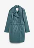 Trench-coat en cuir d’agneau nappa, bonprix