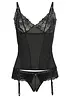 Top porte-jarretelles + string ouvert (ens. 2 pces), VENUS