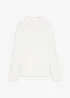 T-shirt manches longues côtelé, bonprix