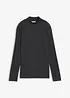 T-shirt manches longues côtelé, bonprix
