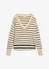 Pull en coton mélangé, bonprix