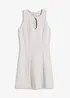 Robe courte à boutons décoratifs, bonprix