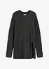 Pull long et fluide en viscose mélangée, bonprix