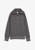 Sweat col camionneur en coton mélangé, bonprix