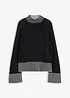 Pull à col montant, bonprix