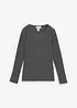 T-shirt thermique côtelé, bonprix