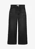 Jean large taille mi-haute avec poches plaquées, bonprix