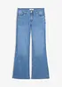 Jean flare taille mi-haute, bonprix
