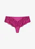 Shorty-string en matière brillante, bonprix