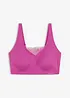 Soutien-gorge brassière rembourré découpe laser Feel Comfort, bonprix