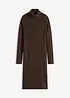 Robe en maille côtelée à col roulé, bonprix