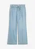Jean large taille mi-haute avec ceinture, bonprix
