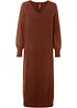 Robe oversize en maille, longueur midi, bonprix