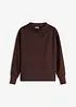 Sweat oversize en matière néoprène douce, bonprix