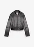 Veste en cuir, bonprix