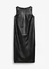 Robe en cuir d’agneau nappa, bonprix