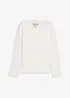 T-shirt manches longues 100% coton, bonprix