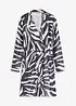 Robe portefeuille en satin fluide, bonprix