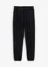Pantalon de jogging aspect délavé 100% coton, loose, bonprix