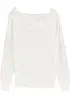 Pull avec dentelle, bonprix