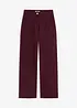 Pantalon en twill avec passepoil et poche gilet, bonprix