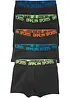 Lot de 5 boxers en coton doux et extensible, bonprix