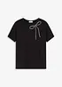 T-shirt avec application en strass, bonprix