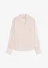 Blouse en mousseline à volants, bonprix
