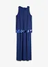 Robe longue en georgette fine avec sequins, bonprix
