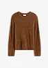 Pull aspect peluche, bonprix