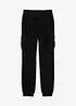 Pantalon cargo doublé sherpa, Regular, bonprix